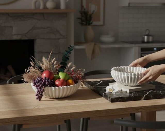 Help me choose for my new apartment: Scalloped or Classic Round?"