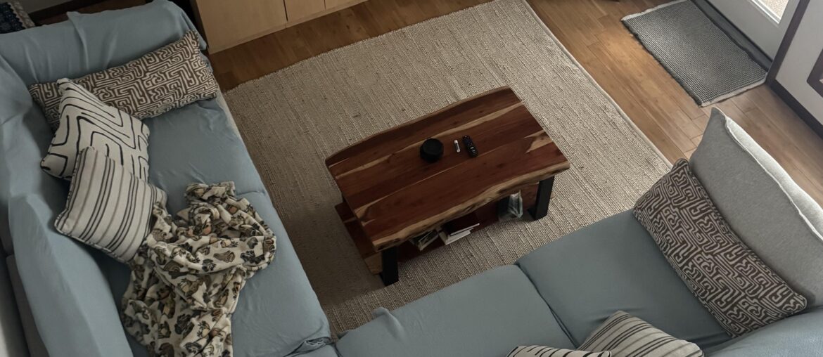 what shape rug for living room, or should my new rug be the same size and shape?