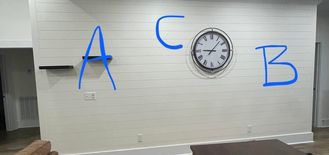 Where to put mirror and art??