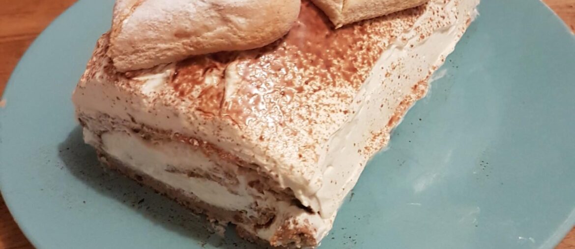 Bûche de Noël façon tiramisu