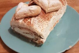 Bûche de Noël façon tiramisu
