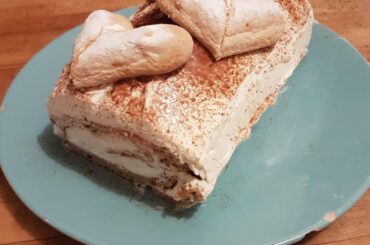 Bûche de Noël façon tiramisu
