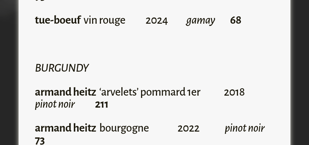 Help choosing a wine Help choosing a wine