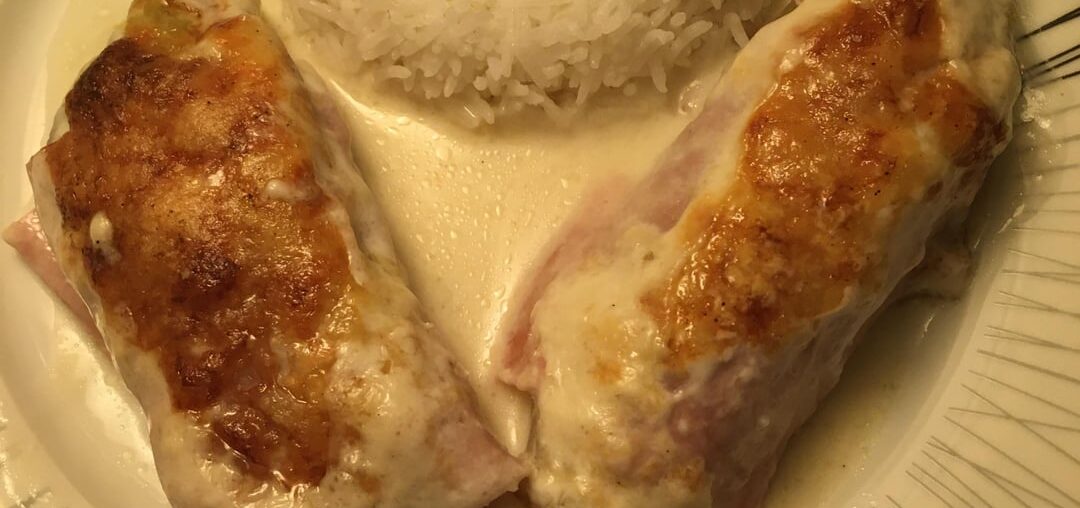 Endives wrapped in ham