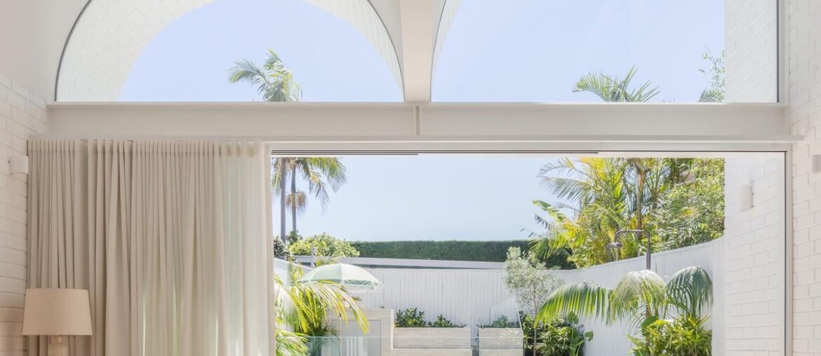 Airy open plan extension opening up to the pool garden, Waverley, Sydney, New South Wales, Australia [1203x1800]