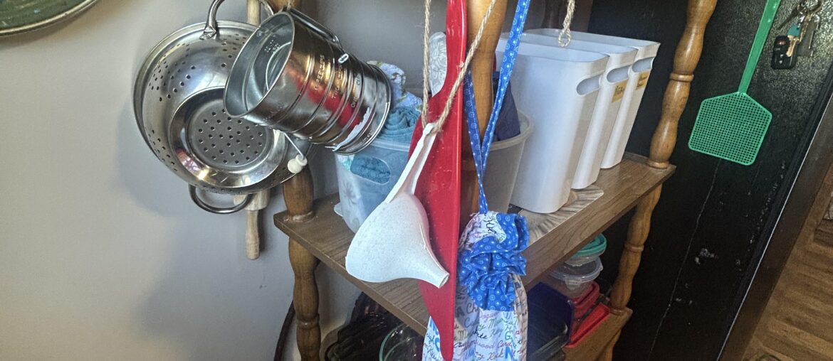 How do you organize the most useful items in your kitchen?