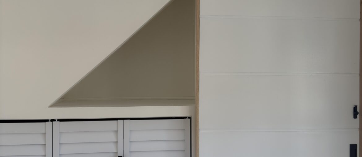 What should I do with this triangular space?