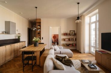 Apartment in a prewar tenement house in Gdynia, Poland. [1536x1024]