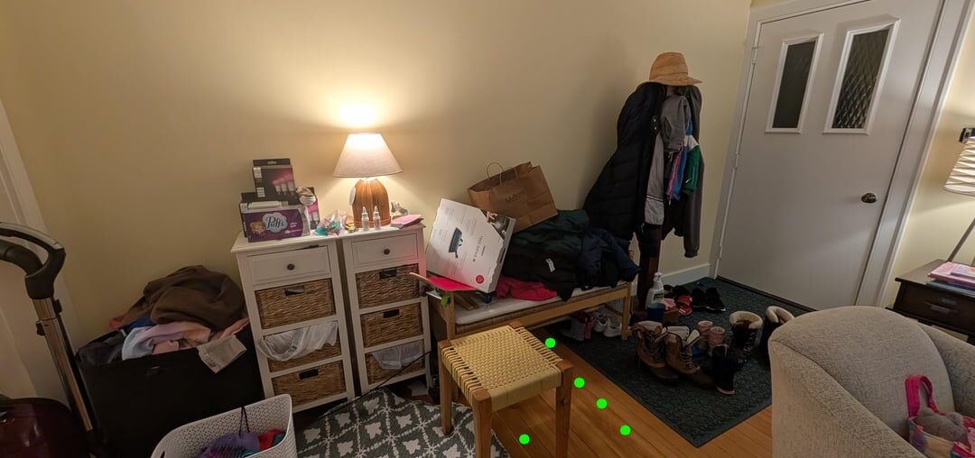 Another rug to extend entry to the yellow stool. Other side and centered on the threshold circular braided rug. Another rug to extend entry to the yellow stool. Other side and centered on the threshold circular braided rug.