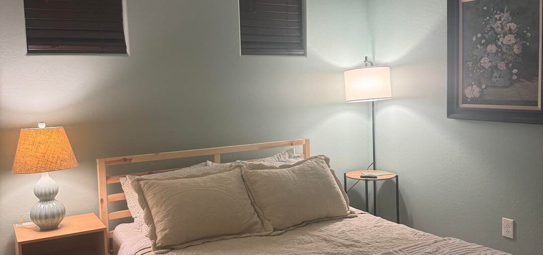 Update: made some solid progress on my guest suite!