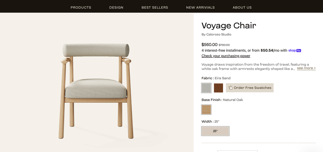 We can't decide on dining chairs