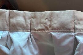 Need help reassembling curtains.