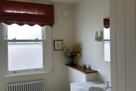 Our finished bathroom in a Victorian home