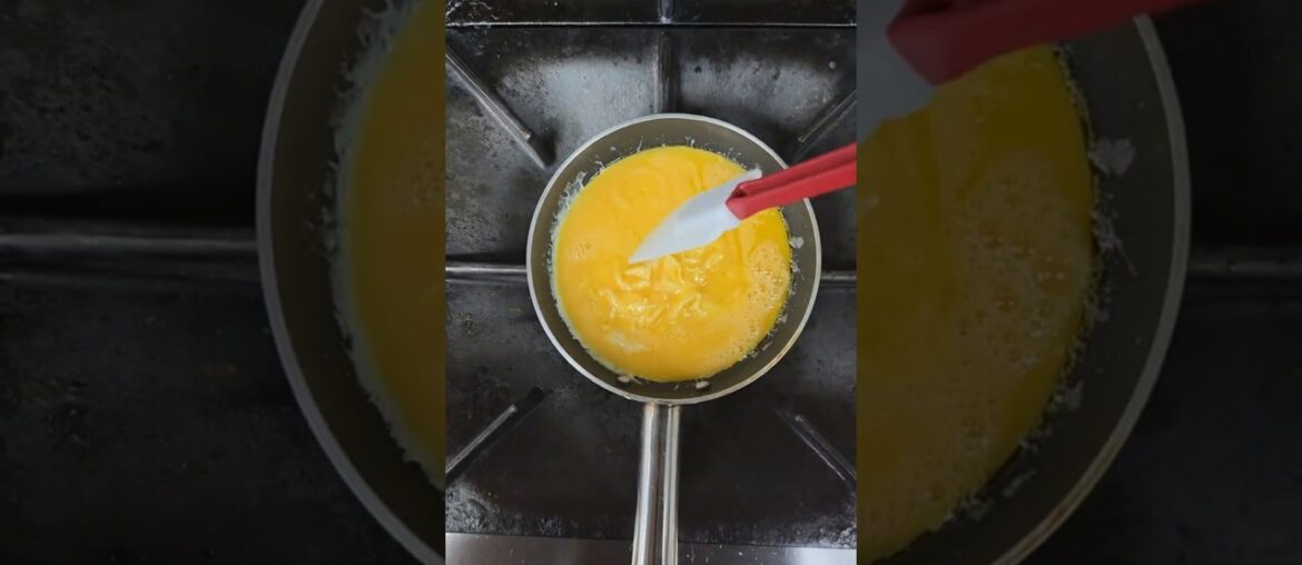 👌Perfect French Omelette #shorts