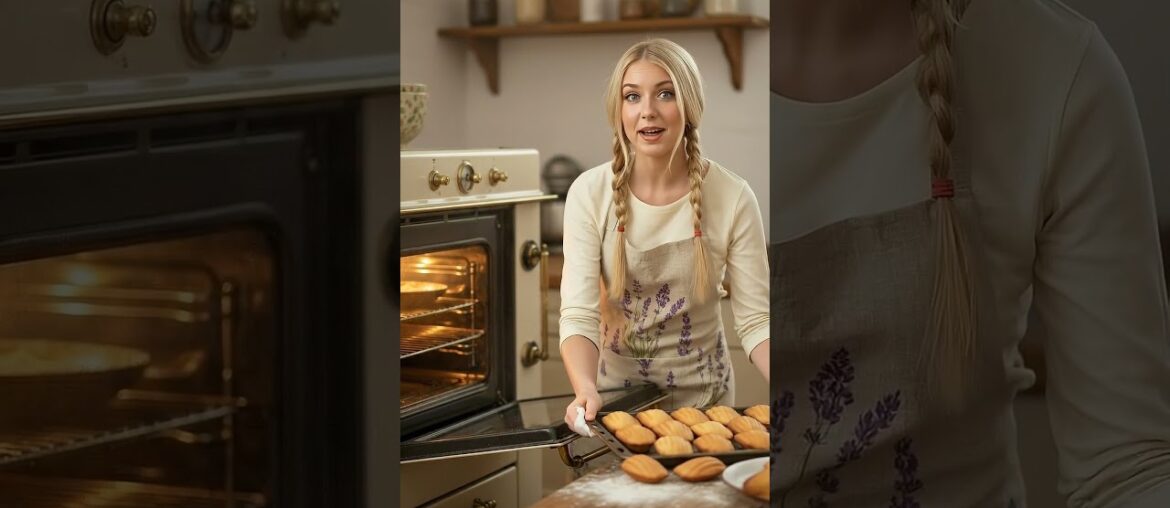 Making French Madeleines 🍋 | Cozy Baking Moment