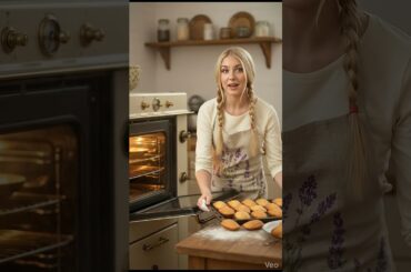 Making French Madeleines 🍋 | Cozy Baking Moment