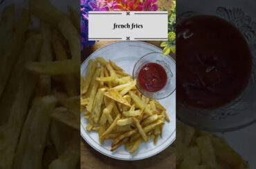 french fries 🍟#recipe #homecuisine #food #foodforfoodies #cooking #foryou #easyrecipe