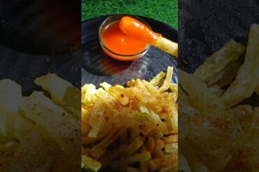 #crispy #long french fries #french fries recipe #long fries recipe #shorts #japanese long fries