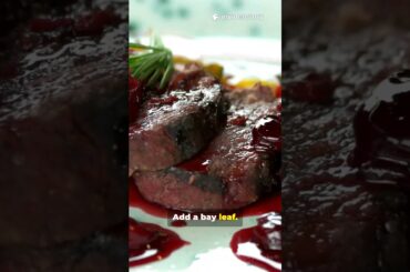 Red Wine Sauce #recipe#red#wine#sauce#french#cooking #food