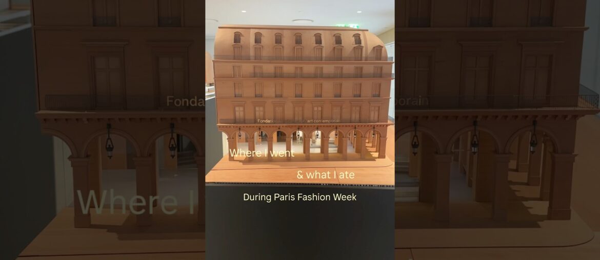 You Are In Paris With Me During Paris Fashion Week 🇫🇷