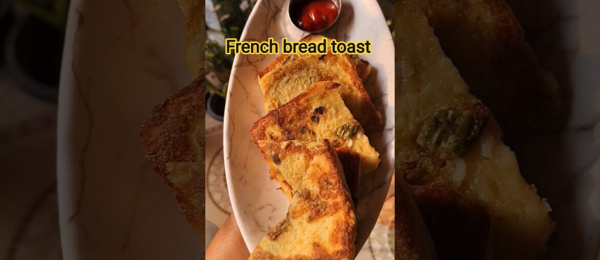 french bread toast♥️ | shorts | viral #food #breakfast #cooking #healthy #salty #assam #india 🥪🍞