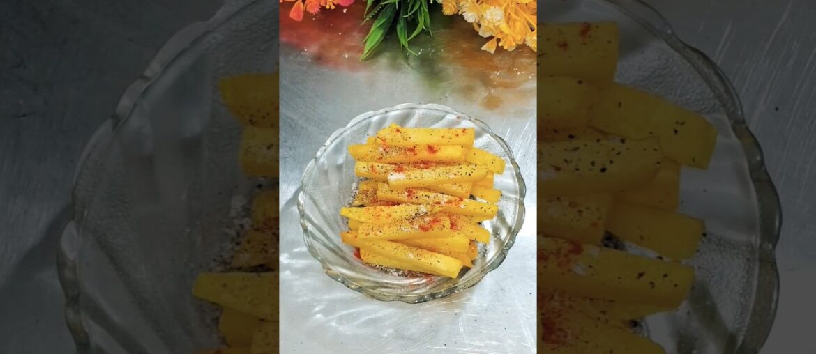 French fries 🍟 recipe #ytshorts #frechfries #youtubeshorts