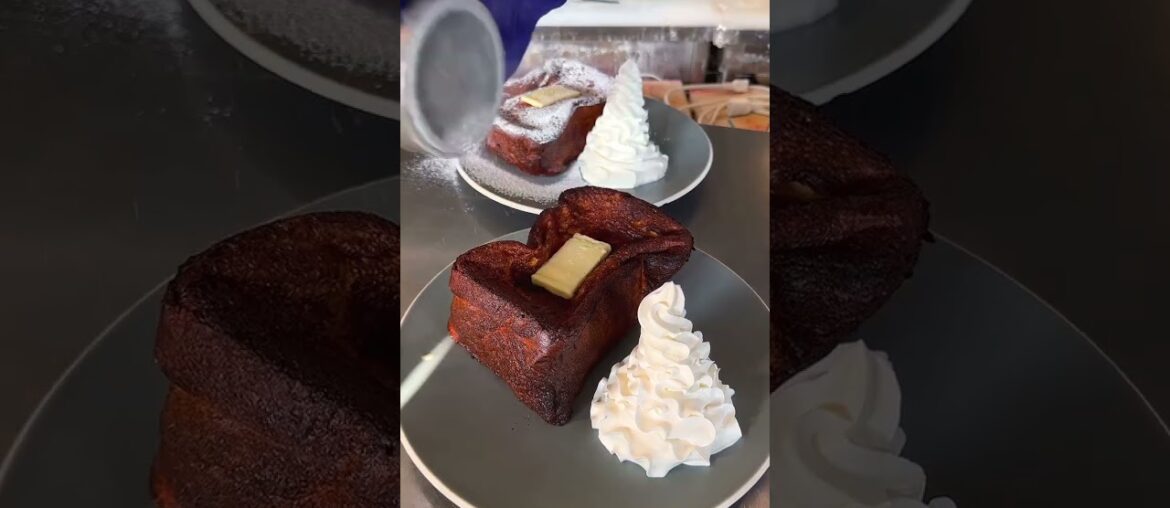 Fukuoka Café Find: Bouquca Bakery’s Rich & Fluffy Thick French Toast 🍞✨ #japan #japanesebreakfast