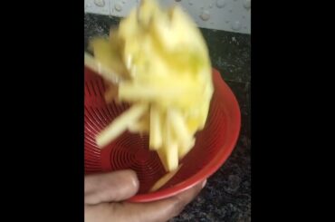 Home made French fries 🍟🍟 recipe