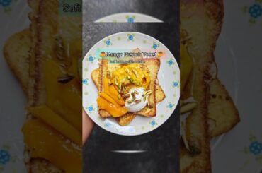 🍞🥭Mango French Toast🥭🍞 #recipe #shorts #breakfast #sunday #tiffin #dessert #youtubeshorts #yummy