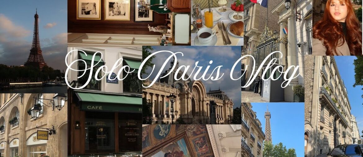 Solo Paris trip | Eiffel Tower, Galeries Lafayette, Carette cafe, French pharmacy