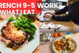 French Woman Working 9–5 in Paris  | What I Eat in a Day (Typical French Meals)
