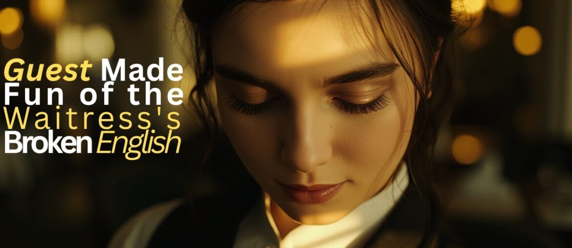 Guest Made Fun of the Waitress's Broken English — Until She Corrected His French Grammar.