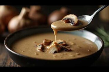 SECRET French mushroom soup recipe❗ ADD this ONE ingredient❗
