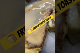 The Melt 🤤🔥 | Ultimate French Cheese Toast #Shorts #YouTubeShorts #ViralFood #foodshorts