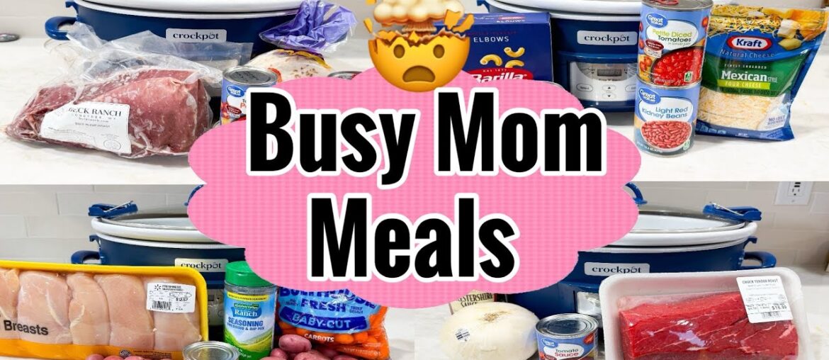 When I DON’T Feel Like Cooking, I Make These Dump & Go Crockpot Dinners When I DON'T Feel Like Cooking, I Make These Dump & Go Crockpot Dinners