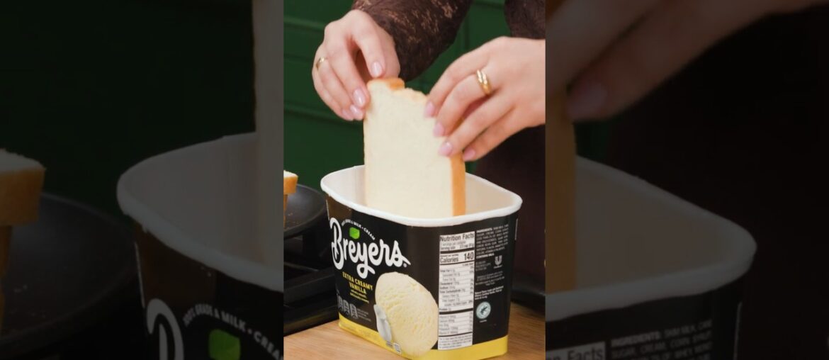 I Made LAZY Ice Cream French Toast From TikTok!