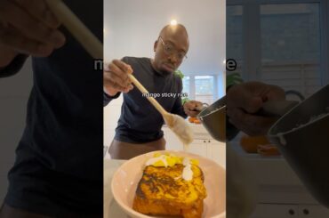 Mango sticky rice but as French toast?? 🤔 I may have cooked here