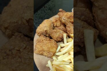 Fried Chicken Lost This Fight #broastedchicken #friedchicken #food #foodie #chicken #frenchfries