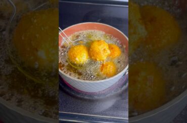 🥔🍠 Bonitas de papas rellenas #fries #papafritas