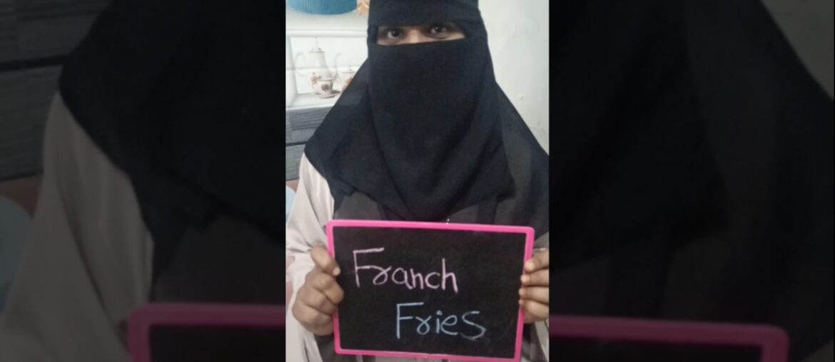 French Fries recipe | Hizabi home cooking 🥘🥞 #trending #hizabgirl #cookingvideo #cooking #food#viral