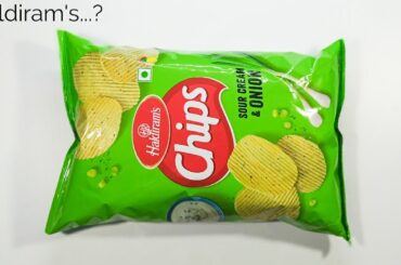 Haldiram's Chips Sour Cream & Onion First time #food #foodie
