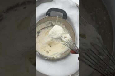 Vanilla Ice Cream in the Snow. Science will always be the superior subject fr. 🔥 #snowstorm