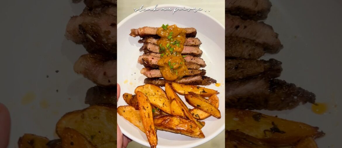 French Classic Steak Au Poive | by Bailey Gibbons