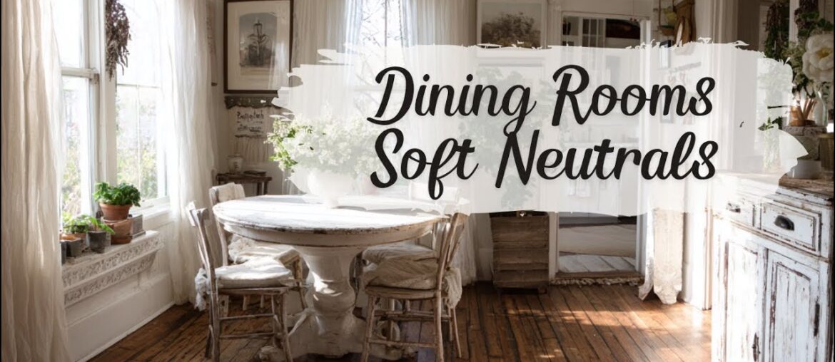 Farmhouse & French Country Dining Rooms | Timeless Tables, Whites, Woods & Soft Color