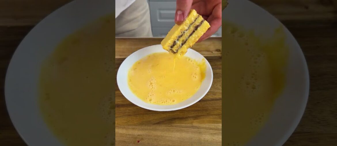 Delicious Nutella French Toast 🍞🍫 #tasty #nutella #toast