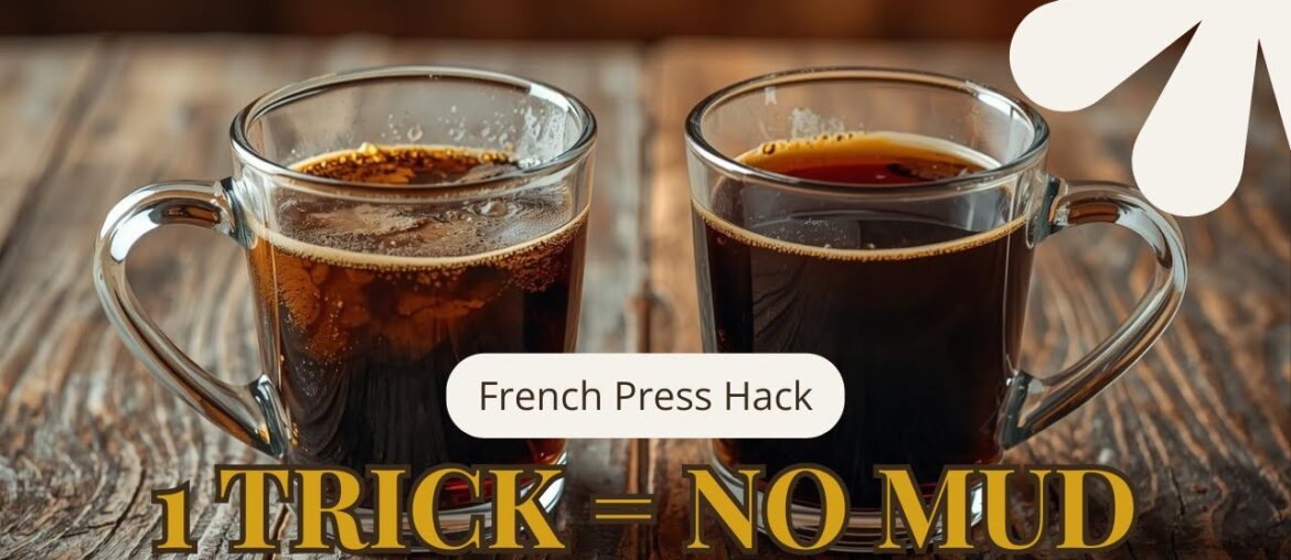 French Press: 1 Paper Filter Trick for Specialty Coffee Taste No Mud! French Press: 1 Paper Filter Trick for Specialty Coffee Taste No Mud!