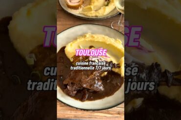 Repas français traditionnel 7/7j #toulouse #sudouest #cuisine #restaurant #restauranttoulouse