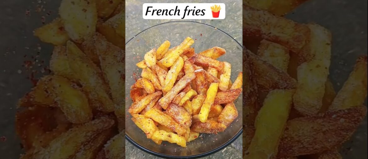 how to make French fries an easy and tasty recipe at home #food #recipe #french fries
