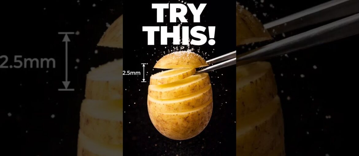 The World's Most Expensive Potato Chip? 🛸 | Miniature Food Art #shorts #cooking