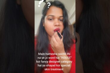 MBA Brain vs. French Beauty 🇫🇷💄 | Swiss Beauty & Colors Queen Rouge! #Shorts